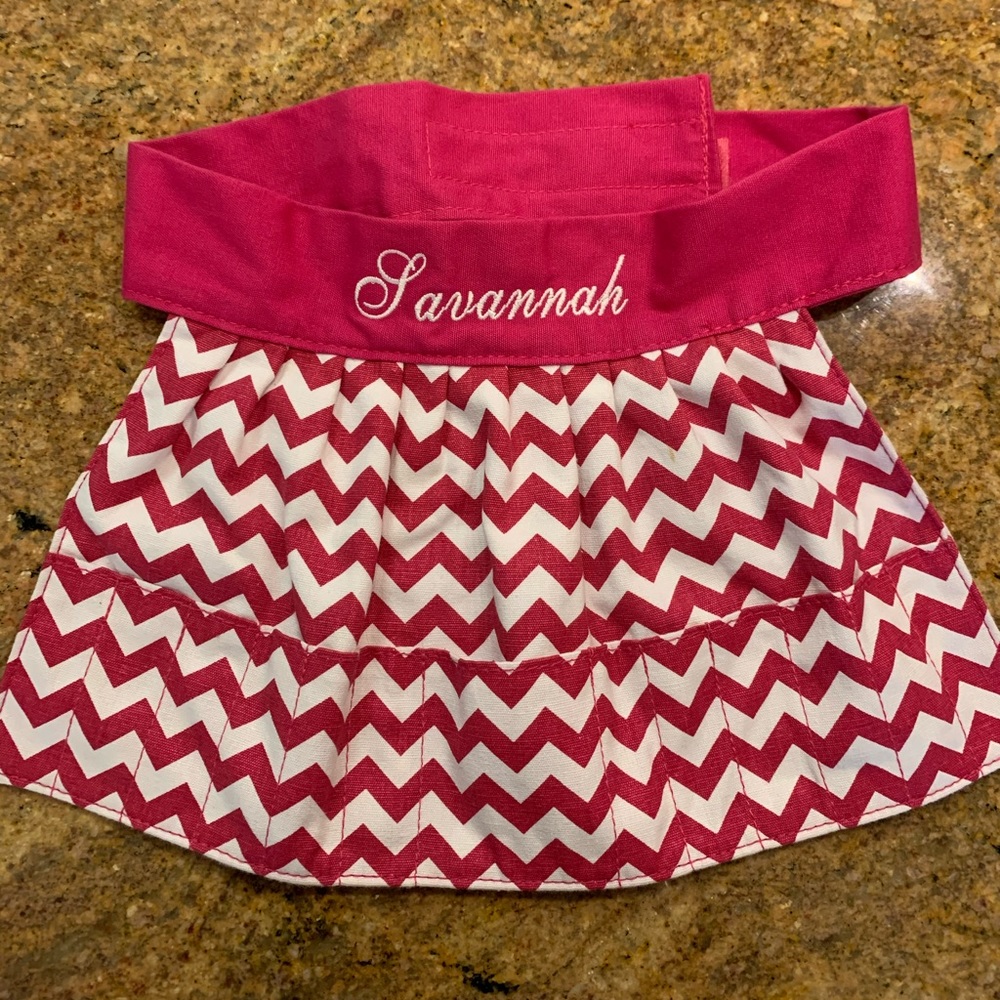 Crayola crayon holder/apron “Savannah” monogram